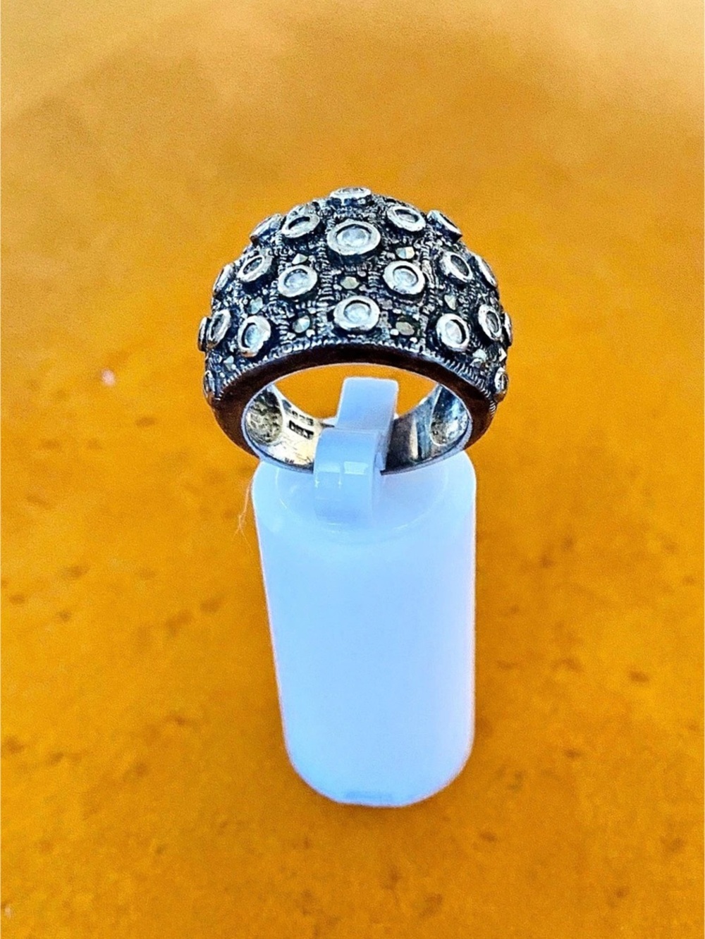 Sterling Silver Dome Ring Size 7